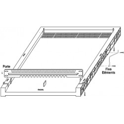 fond de ruche 10 cadres Nicotplast