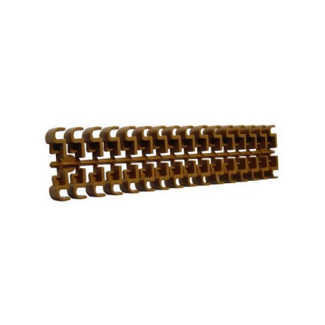 plaque de 32 clips d'assemblage pour ruche plastique