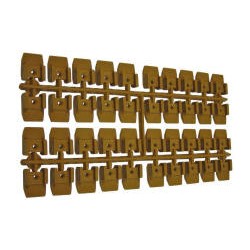 plaque de 40 centreurs plastique