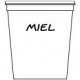 Pot PEP avec épaulement 