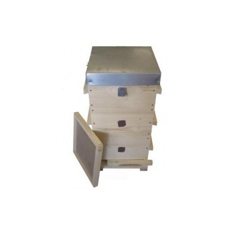 Achat ruche Warre 3 corps montage mi bois hez rds apiculture Achat ruche Warre 3 corps montage mi bois hez rds apiculture