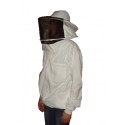 Blouson avec voile rond amovible