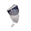 Voile rond pour casque colonial