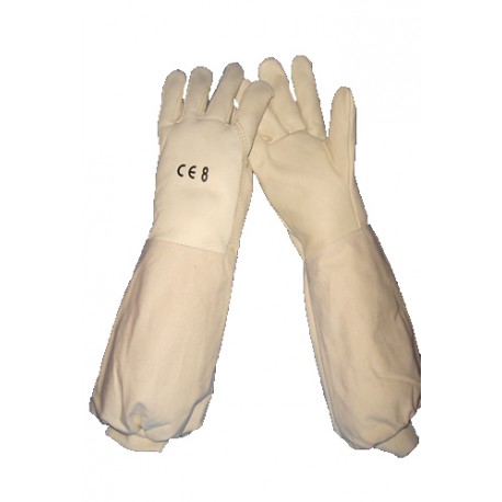 Gants cuir vache beige Gants cuir vache beige