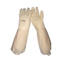 Gants cuir vache beige