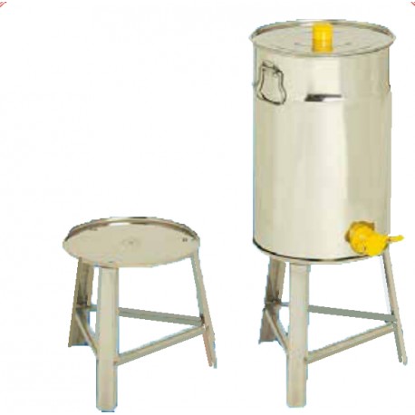 SUPPORT en acier INOX pour maturateurs de 400 kg - Ø 630 mm SUPPORT en acier INOX pour maturateurs de 400 kg - Ø 630 mm