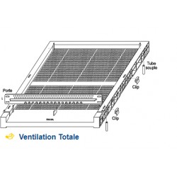 FOND DADANT 10 CADRES NICOT VENTILATION TOTALE