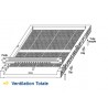FOND DADANT 10 CADRES NICOT VENTILATION TOTALE