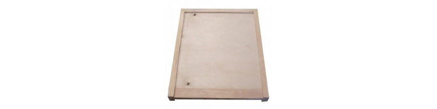 Les éléments de ruche Langstroth (corps, hausses, planchers..)